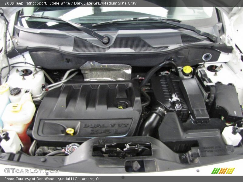 Stone White / Dark Slate Gray/Medium Slate Gray 2009 Jeep Patriot Sport