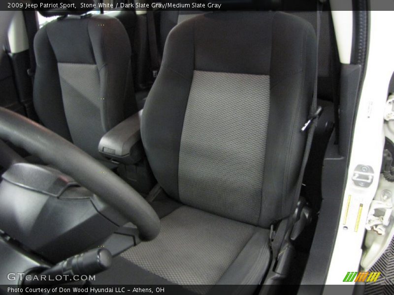 Stone White / Dark Slate Gray/Medium Slate Gray 2009 Jeep Patriot Sport