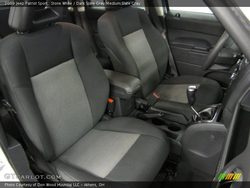 Stone White / Dark Slate Gray/Medium Slate Gray 2009 Jeep Patriot Sport
