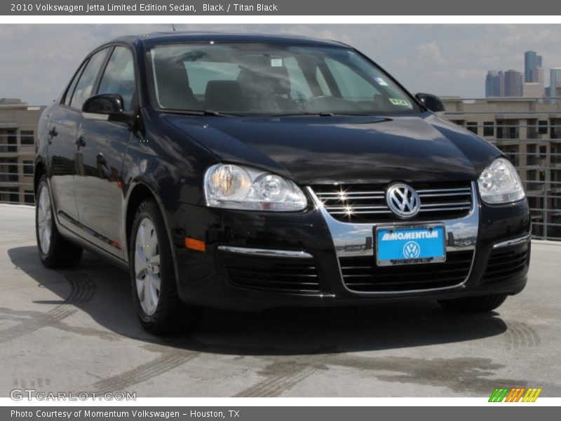 Black / Titan Black 2010 Volkswagen Jetta Limited Edition Sedan