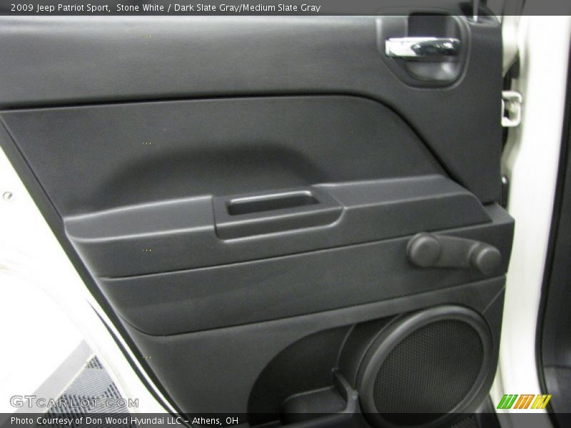 Stone White / Dark Slate Gray/Medium Slate Gray 2009 Jeep Patriot Sport