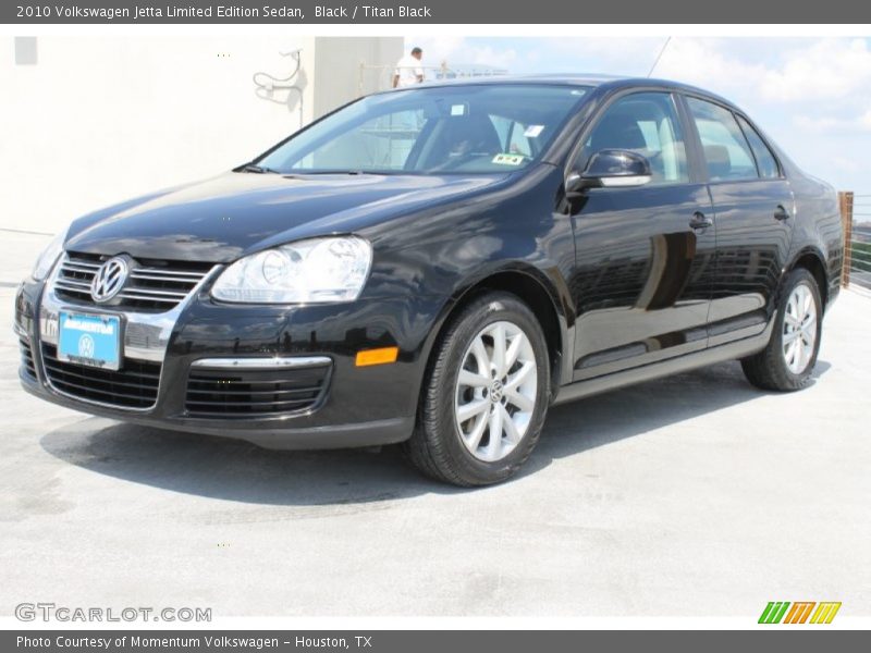 Black / Titan Black 2010 Volkswagen Jetta Limited Edition Sedan