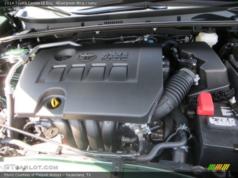  2014 Corolla LE Eco Engine - 1.8 Liter DOHC 16-Valve Dual VVT-i 4 Cylinder