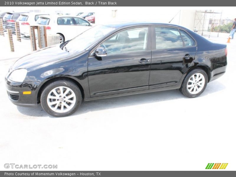 Black / Titan Black 2010 Volkswagen Jetta Limited Edition Sedan