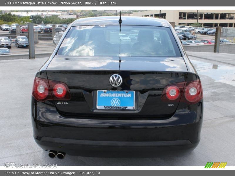 Black / Titan Black 2010 Volkswagen Jetta Limited Edition Sedan