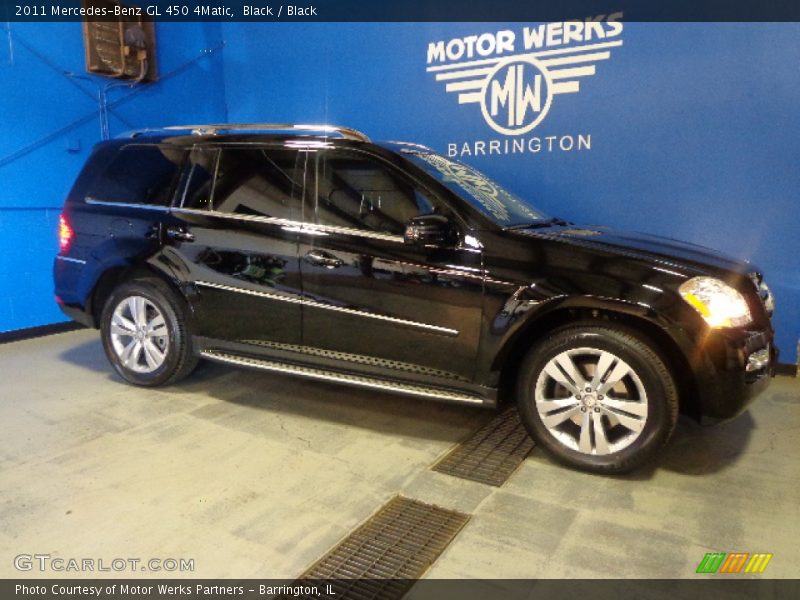 Black / Black 2011 Mercedes-Benz GL 450 4Matic
