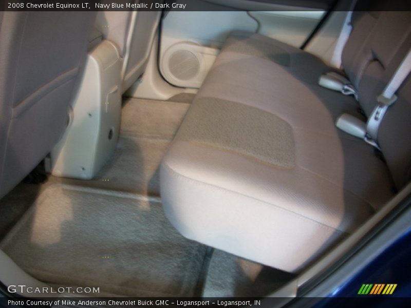 Navy Blue Metallic / Dark Gray 2008 Chevrolet Equinox LT