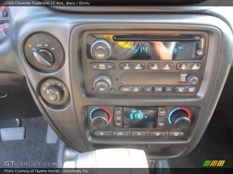 Black / Ebony 2009 Chevrolet TrailBlazer LT 4x4