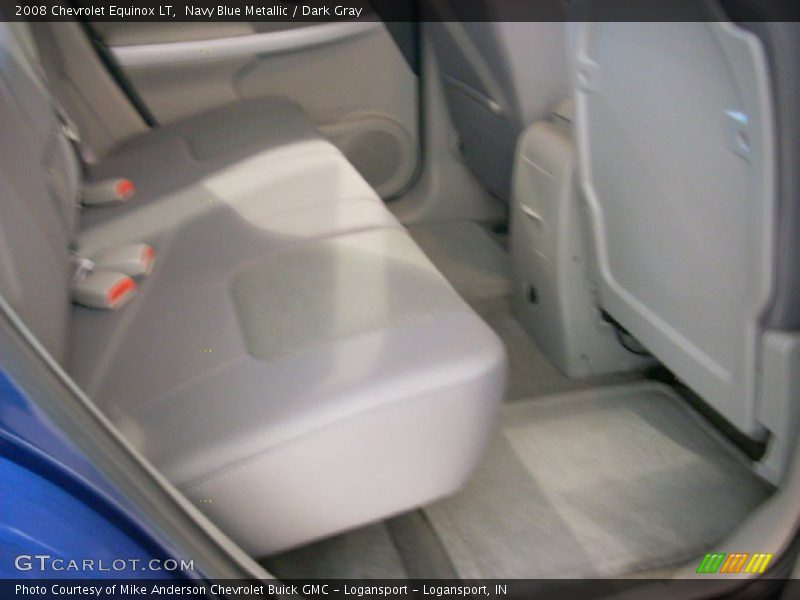 Navy Blue Metallic / Dark Gray 2008 Chevrolet Equinox LT