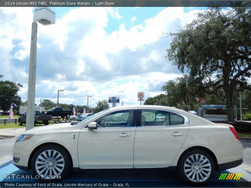  2014 MKS FWD Platinum Dune Metallic