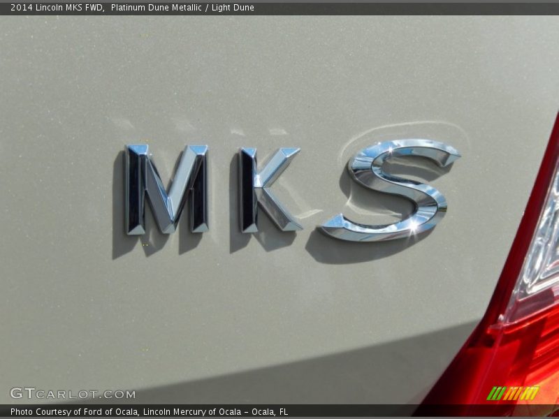 Platinum Dune Metallic / Light Dune 2014 Lincoln MKS FWD