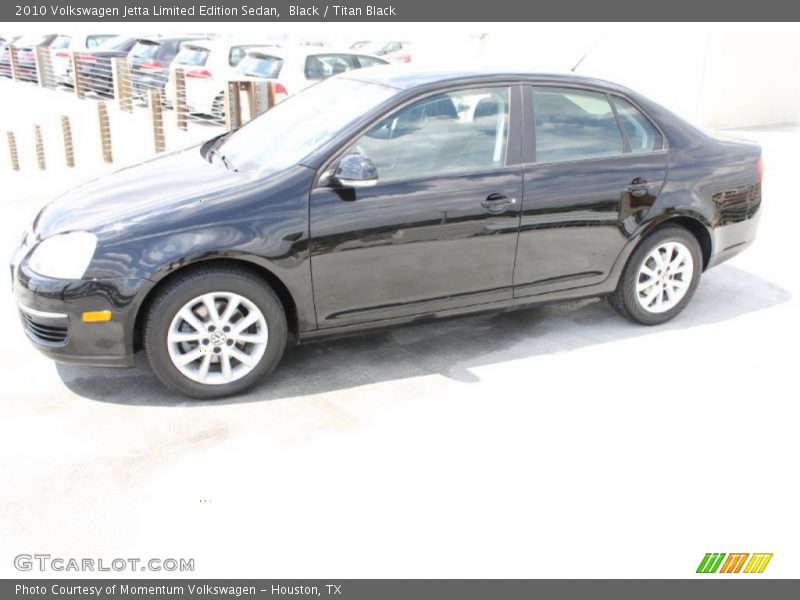 Black / Titan Black 2010 Volkswagen Jetta Limited Edition Sedan