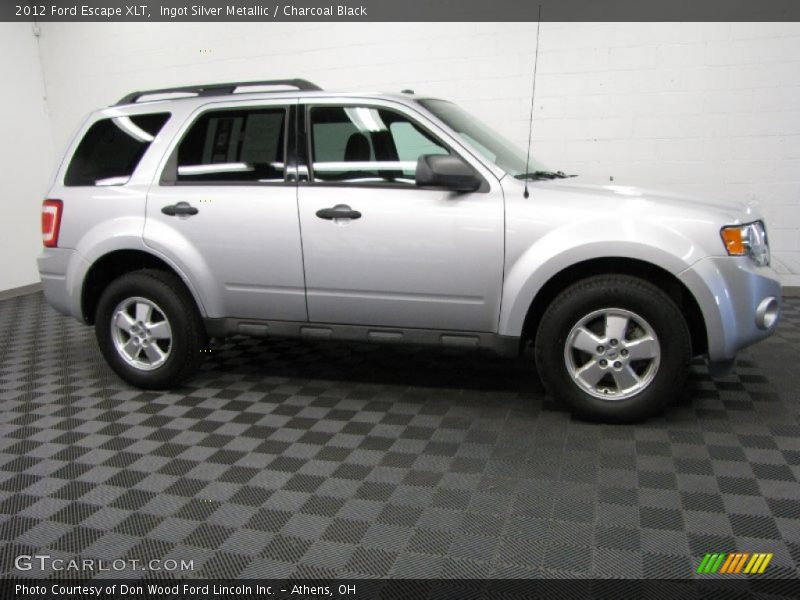 Ingot Silver Metallic / Charcoal Black 2012 Ford Escape XLT