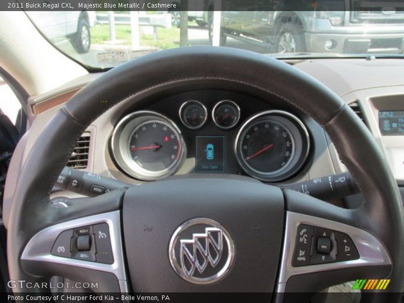 Majestic Blue Metallic / Cashmere 2011 Buick Regal CXL