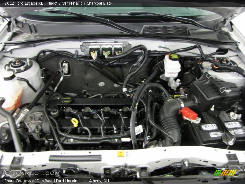 Ingot Silver Metallic / Charcoal Black 2012 Ford Escape XLT