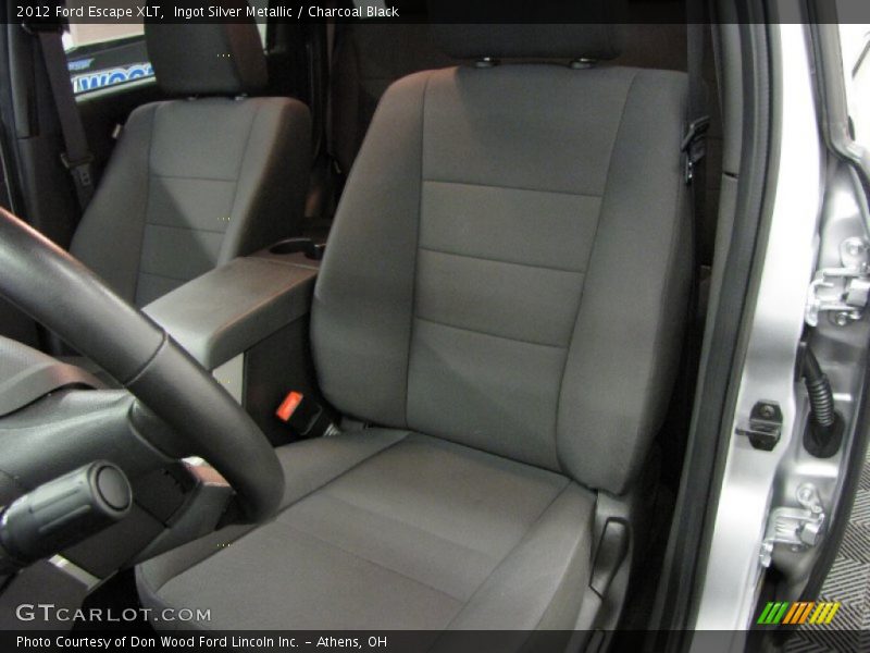 Ingot Silver Metallic / Charcoal Black 2012 Ford Escape XLT