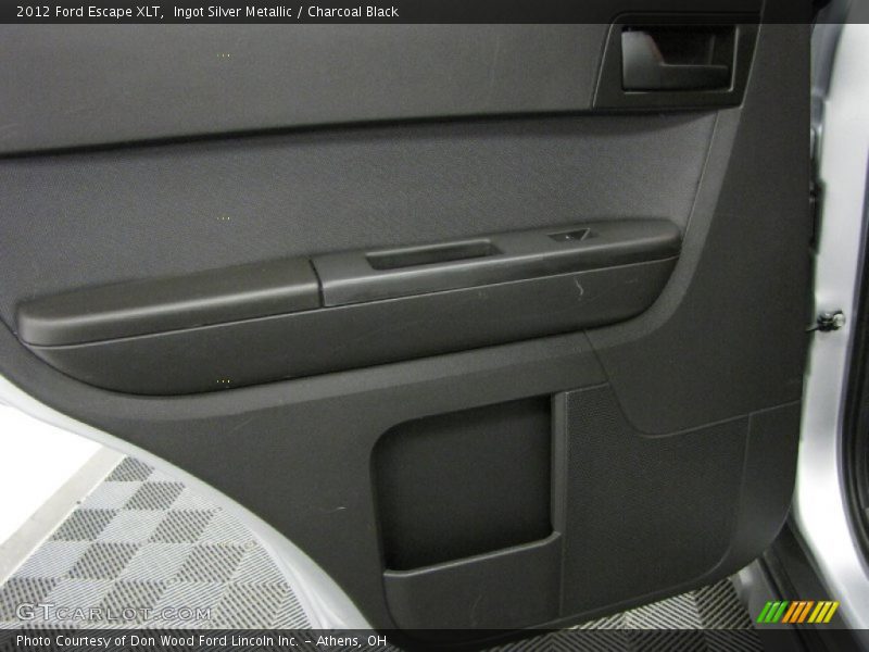 Ingot Silver Metallic / Charcoal Black 2012 Ford Escape XLT