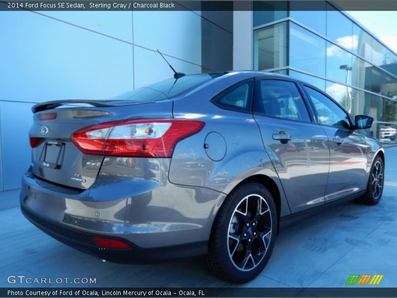 Sterling Gray / Charcoal Black 2014 Ford Focus SE Sedan