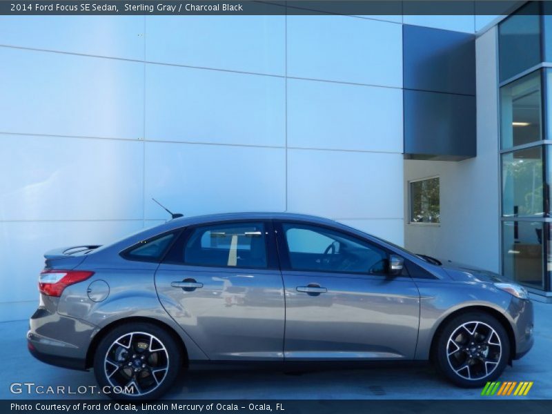 Sterling Gray / Charcoal Black 2014 Ford Focus SE Sedan