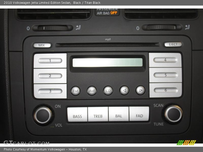 Black / Titan Black 2010 Volkswagen Jetta Limited Edition Sedan