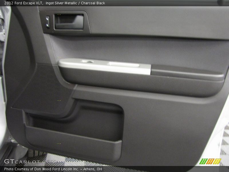 Ingot Silver Metallic / Charcoal Black 2012 Ford Escape XLT