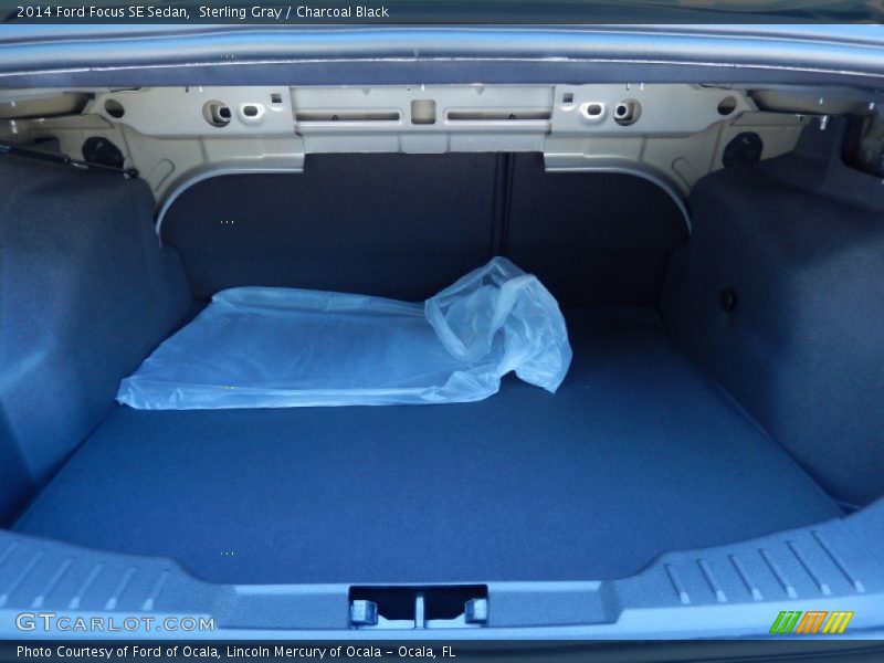Sterling Gray / Charcoal Black 2014 Ford Focus SE Sedan