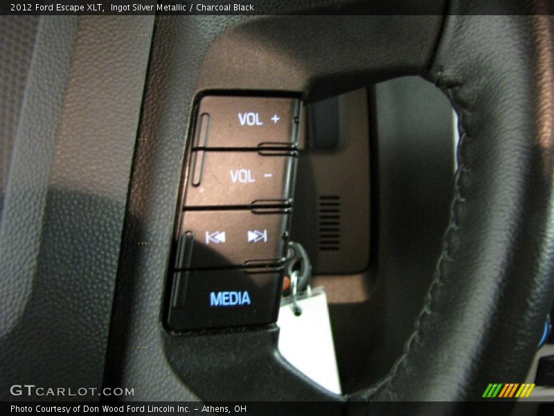 Ingot Silver Metallic / Charcoal Black 2012 Ford Escape XLT