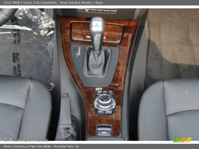 Deep Sea Blue Metallic / Black 2013 BMW 3 Series 328i Convertible