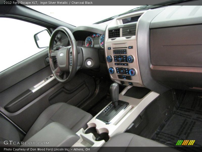 Ingot Silver Metallic / Charcoal Black 2012 Ford Escape XLT