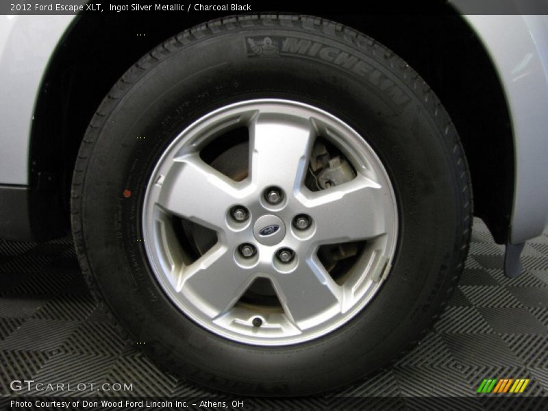 Ingot Silver Metallic / Charcoal Black 2012 Ford Escape XLT
