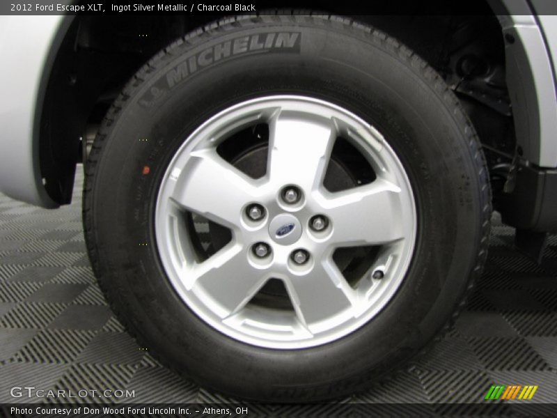 Ingot Silver Metallic / Charcoal Black 2012 Ford Escape XLT
