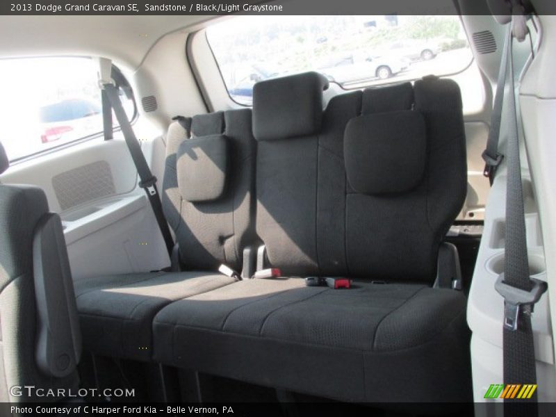 Sandstone / Black/Light Graystone 2013 Dodge Grand Caravan SE