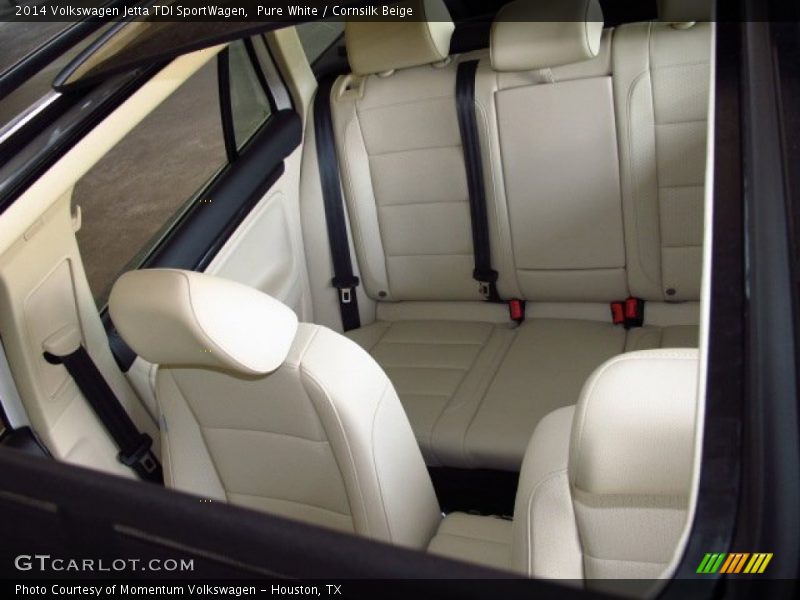  2014 Jetta TDI SportWagen Cornsilk Beige Interior