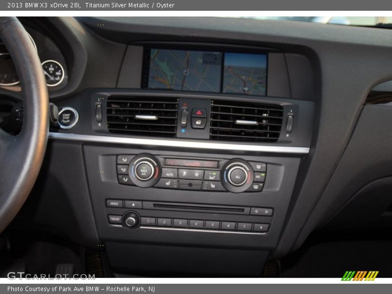 Titanium Silver Metallic / Oyster 2013 BMW X3 xDrive 28i