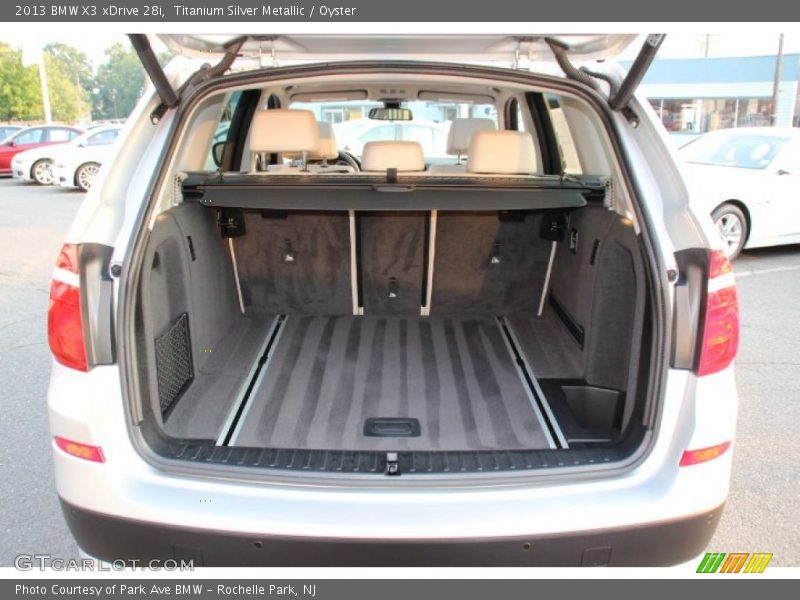 Titanium Silver Metallic / Oyster 2013 BMW X3 xDrive 28i