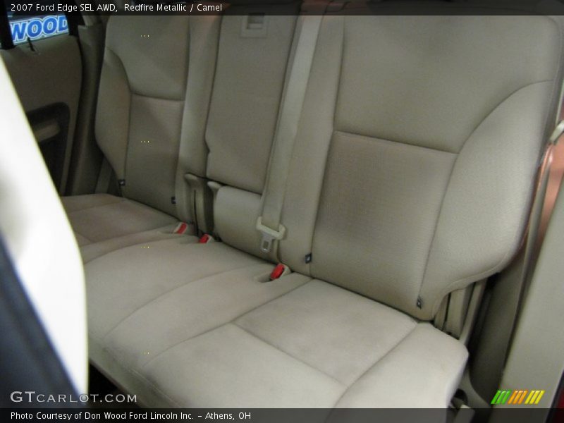 Redfire Metallic / Camel 2007 Ford Edge SEL AWD
