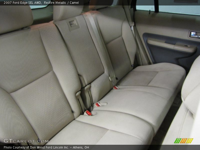 Redfire Metallic / Camel 2007 Ford Edge SEL AWD