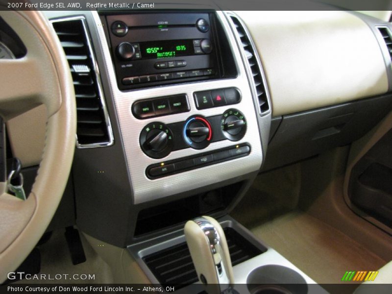 Redfire Metallic / Camel 2007 Ford Edge SEL AWD