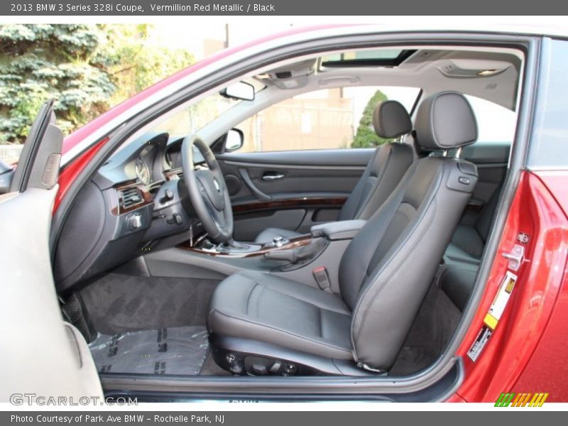 Vermillion Red Metallic / Black 2013 BMW 3 Series 328i Coupe