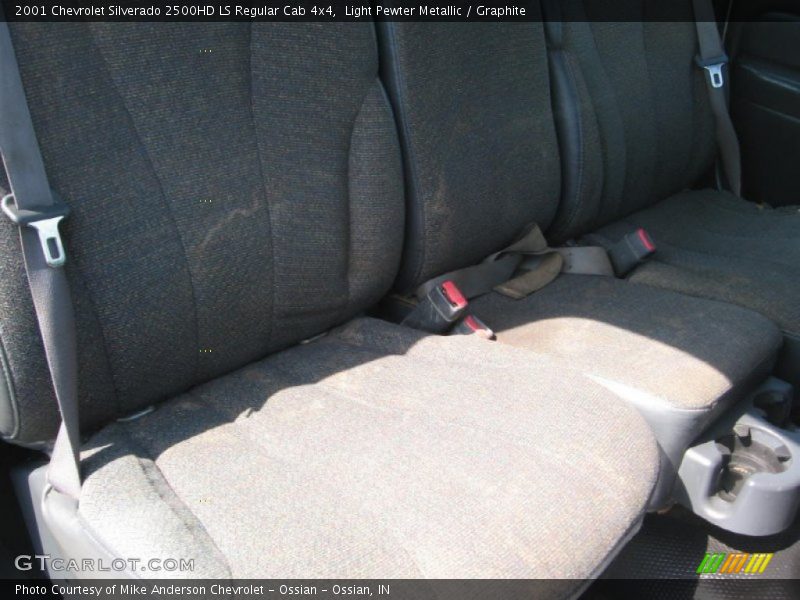 Light Pewter Metallic / Graphite 2001 Chevrolet Silverado 2500HD LS Regular Cab 4x4