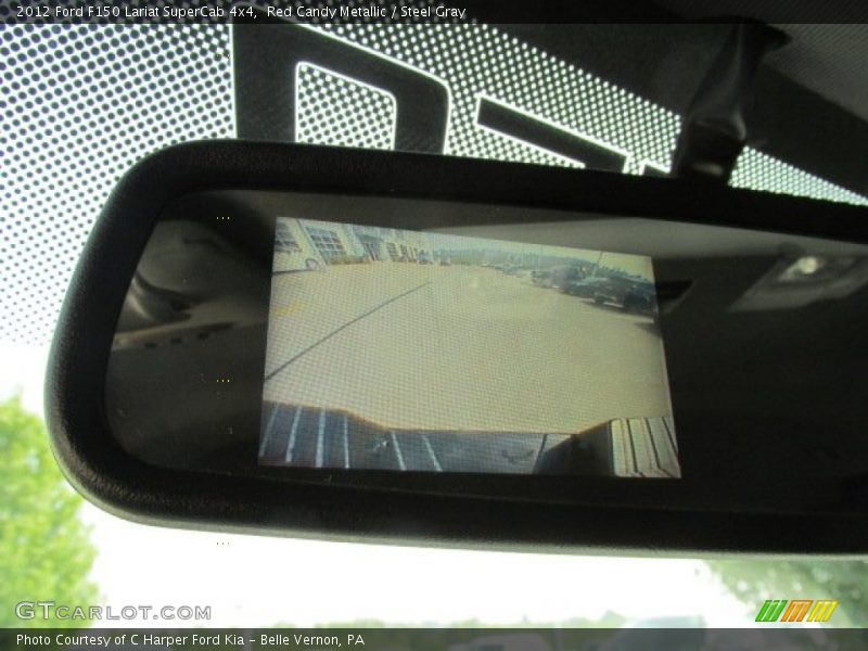 Red Candy Metallic / Steel Gray 2012 Ford F150 Lariat SuperCab 4x4