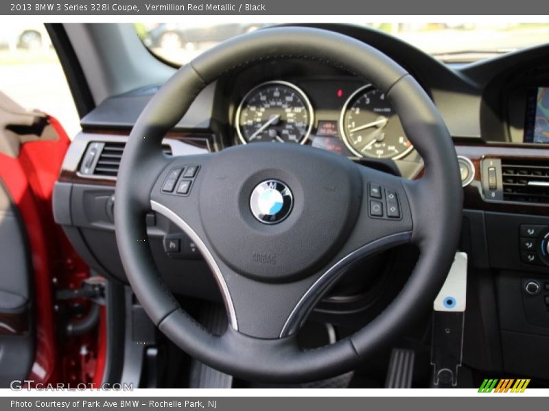Vermillion Red Metallic / Black 2013 BMW 3 Series 328i Coupe