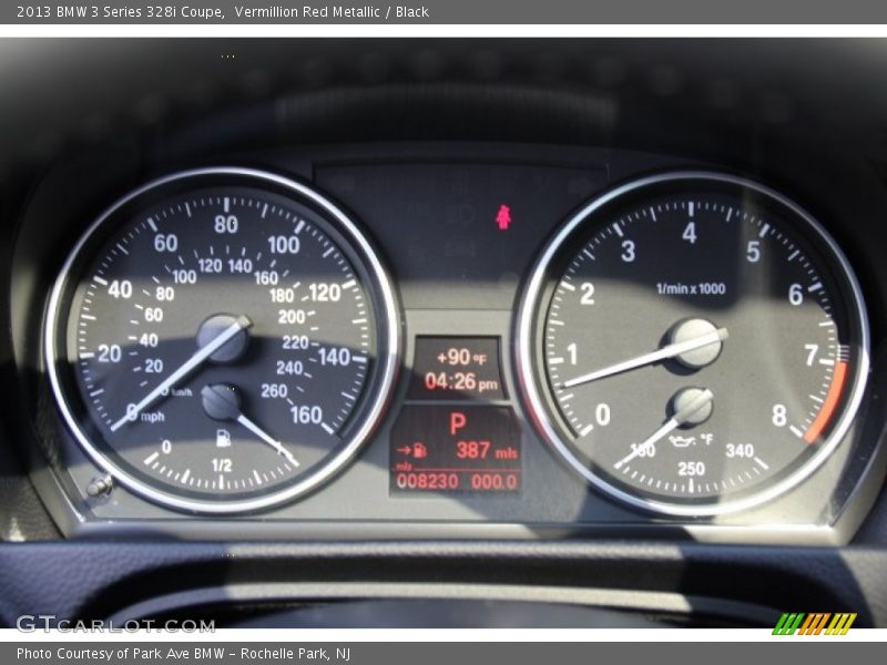 Vermillion Red Metallic / Black 2013 BMW 3 Series 328i Coupe