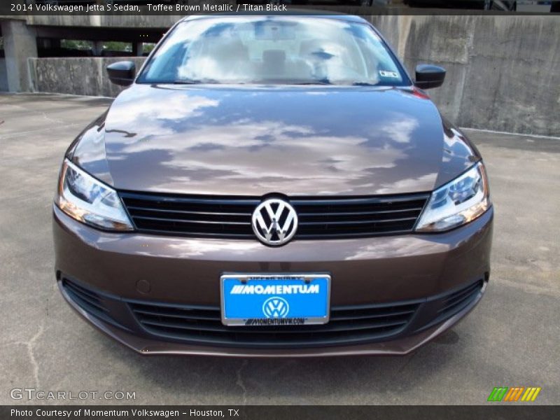 Toffee Brown Metallic / Titan Black 2014 Volkswagen Jetta S Sedan