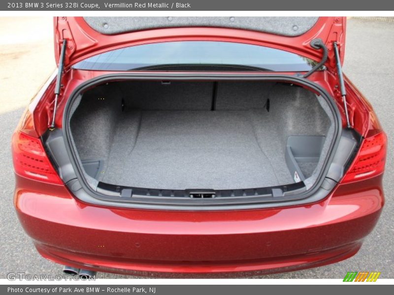 Vermillion Red Metallic / Black 2013 BMW 3 Series 328i Coupe