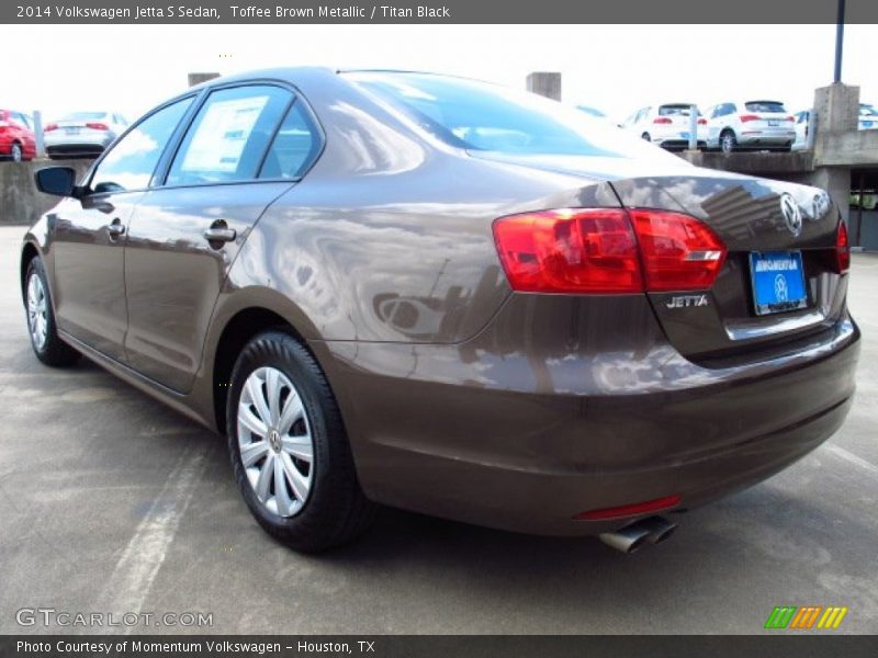 Toffee Brown Metallic / Titan Black 2014 Volkswagen Jetta S Sedan