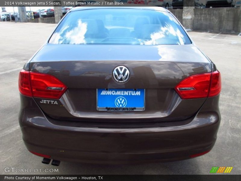 Toffee Brown Metallic / Titan Black 2014 Volkswagen Jetta S Sedan