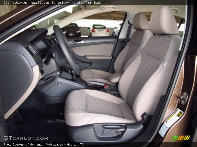 Toffee Brown Metallic / Titan Black 2014 Volkswagen Jetta S Sedan
