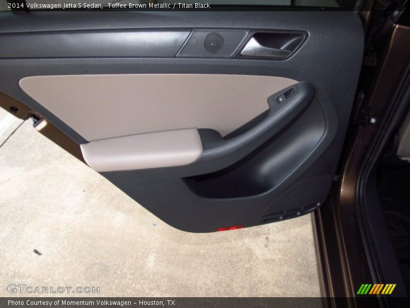 Toffee Brown Metallic / Titan Black 2014 Volkswagen Jetta S Sedan