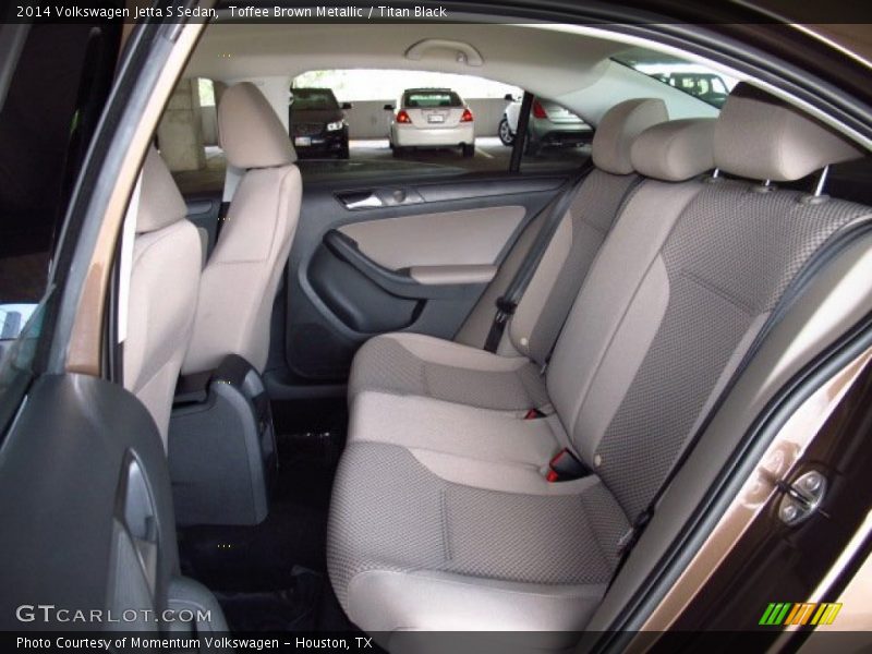 Toffee Brown Metallic / Titan Black 2014 Volkswagen Jetta S Sedan